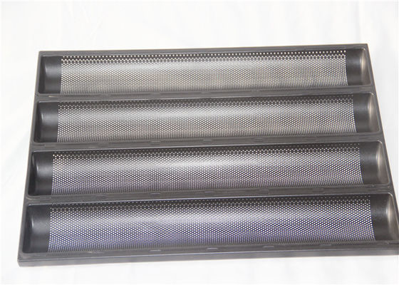 Aluminium- Stahl-1.2mm durchlöchertes Stangenbrot Pan MAXXI