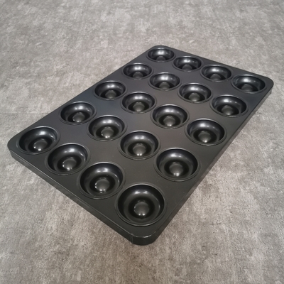 20 Hohlraum-Aluminiumstahlsilikon-geometrische Kuchen-Formen