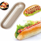 RK Bakeware China Foodservice NSF Aluminium nicht klebrig Hotdog-förmige Pfanne