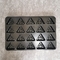 20 Hohlraum-Dreieck-Silikon-Kuchen-Form PFA, die nicht Stock beschichtet