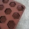 24 Aluminiumstahlkuchenform PTFE 600*400*35 des Hohlraum-Hexagon-Kuchen-Backblech-1.0mm