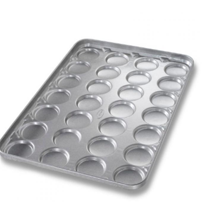 RK Bakeware China Foodservice NSF Durashield-Beschichtung Hamburger-Pannen Backtablett mit strukturellen Rippen 0