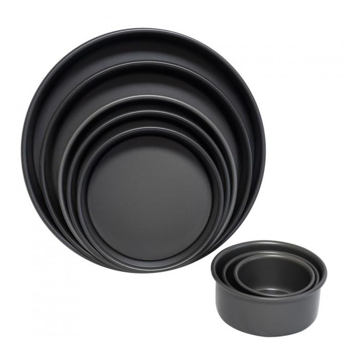 RK Bakeware China Foodservice NSF WEHS 102 Runde Tiefe 102mm Nonstick 4 Zoll Hamburger Roll-Tray 6