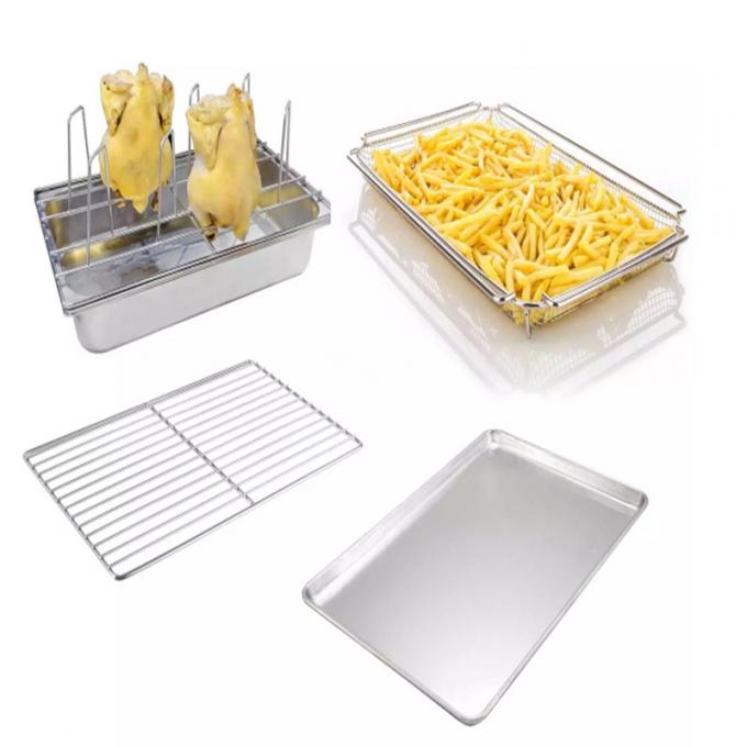 Rk Bakeware China-18&rdquor; & 16&rdquor; SUS304 Stainless Steel Bakery Bread Cooling Wires Rack