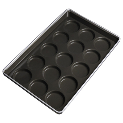 RK Bakeware China Foodservice 4-Zoll-Nonstick-Hamburger-Bun Pan Tray