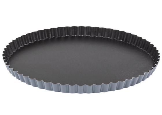 RK Bakeware China-Mackies Fluted Nonstick Quiche-Pfanne mit abnehmbarem Boden