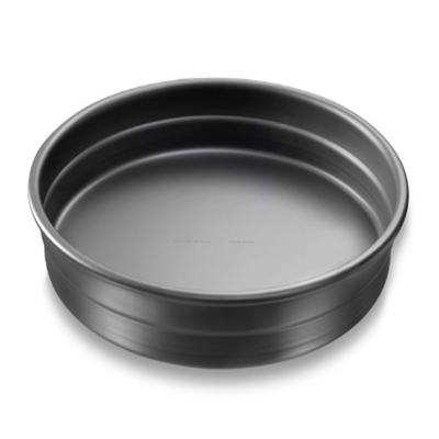 RK Bakeware China Foodservice NSF 9-Zoll-Anodisierte Rund-Aluminium-Perforate-Pizza-Pfanne