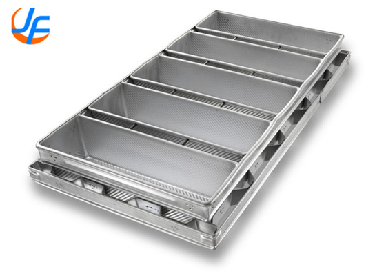 RK Bakeware China Foodservice NSF 1,5 mm Aluminium Brotpfanne Spezialband Pullman Brotpfanne für die Industrie