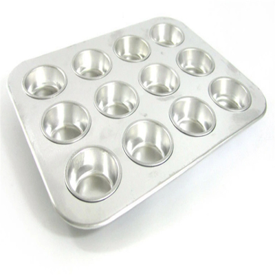 RK Bakeware China Foodservice NSF 12 Tassen Aluminium Muffin-Pfanne und Cupcake-Tray