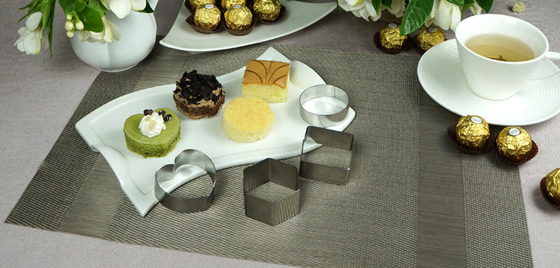 RK Bakeware China Foodservice NSF Nahtlose Brot Backformen und Mousse Kuchen Gebäckringe