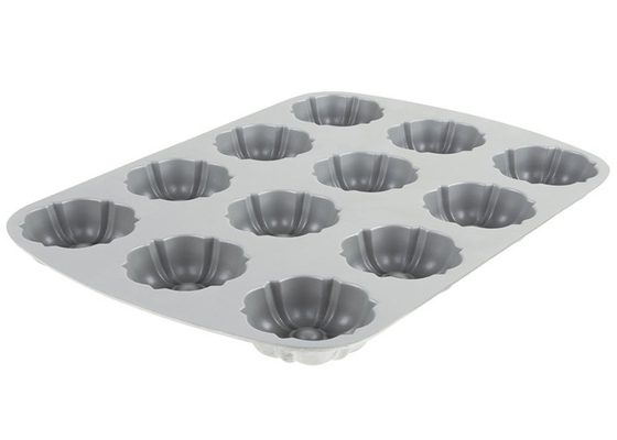 RK Bakeware China Foodservice NSF 12 Kompartiment Bundtlette Aluminium Muffin Kuchenpfanne Gewerbliche Qualität