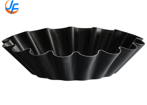 RK Bakeware China Foodservice NSF Telfon Nonstick Aluminiumkuchenform Mini Fluted Brioche Kuchenpanform