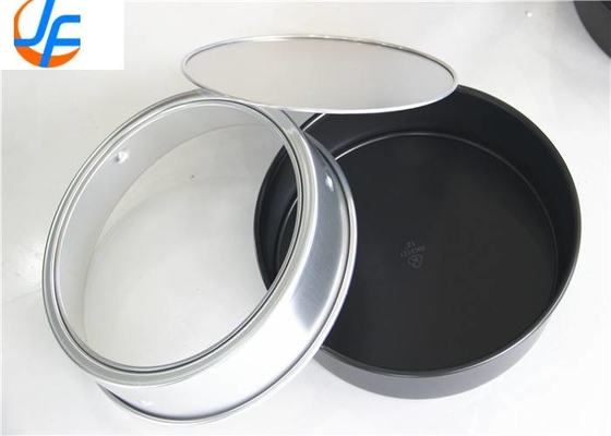RK Bakeware China- Runde Aluminium Chiffon Kuchenform mit abnehmbaren Boden maßgeschneiderte Größe