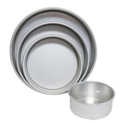 Rk Bakeware China-49025 Glas-Aluminium-Stahl-Rundkuchenpfanne/Käse-Pfanne/Pfundkuchenpfanne