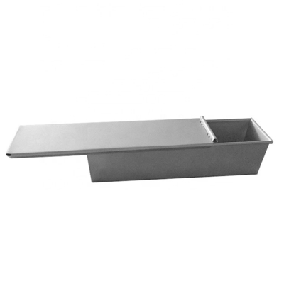 42.2*11.5*10.3CM Nicht-Stick Pullman Brötchen Pan Toast Box mit Deckel Brot Tabelle Aluminium Stahl mit Deckel Brot