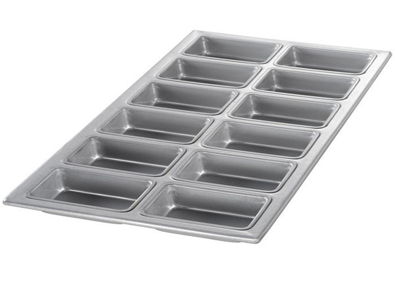 RK Bakeware China Foodservice NSF 12 Kompartiment Mini Bread Spezialität Backpfanne Verglasung Aluminiumstahl Backflasche