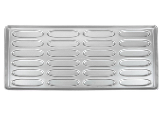 RK Bakeware China Foodservice NSF 24 Mould Aluminium Cupcake Trays / Aluminierte Stahl kommerzielle Hot Dog Bun Pan