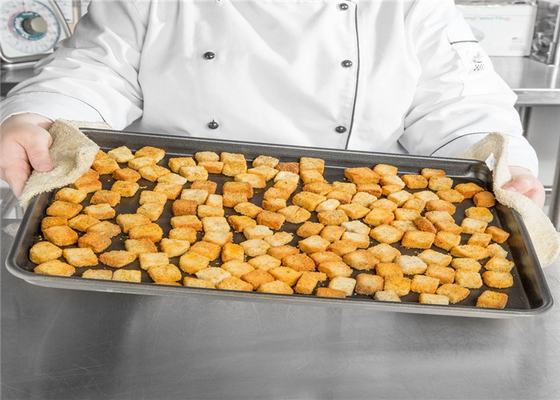 RK Bakeware China Foodservice NSF 18 Gauge Aluminium Bun Sheet Pfanne 18'x13' 1/2 Größe Pizza Backtablett