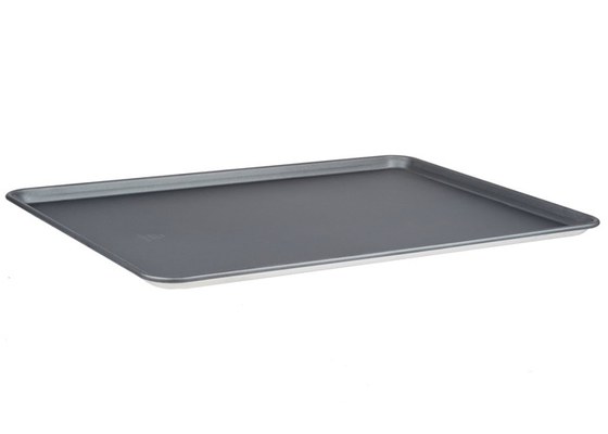 RK Bakeware China Foodservice NSF 16 Gauge Aluminium Backflasche, 18 &quot; x 26 &quot; Draht In Rim Aluminium Bun / Blechpfanne