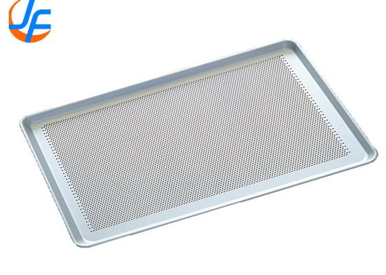 RK Bakeware China Foodservice Chicago Metallische StayFlat Aluminium Perforierter Backtablett / Bagel-Bildschirme