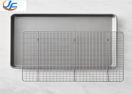 RK Bakeware China Aluminium Backtablett mit Kühldraht