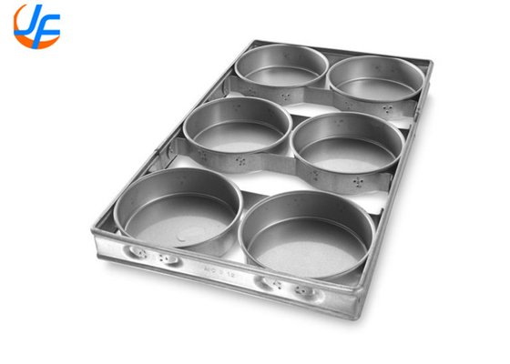 RK Bakeware China Foodservice Chicago Metallische Silikon Glasur Rundwinkel Kuchen/Käse Kuchen Backflasche Nonstick