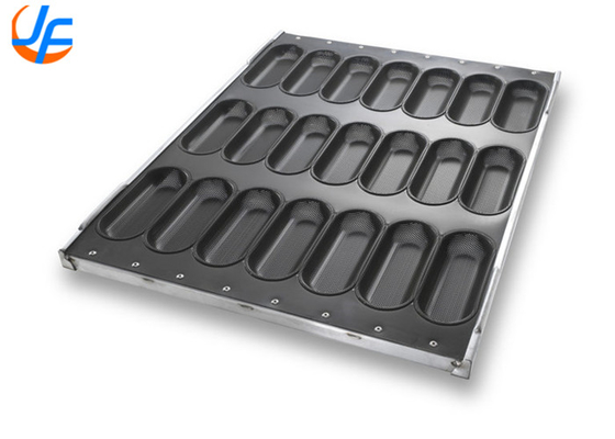 RK Bakeware China Foodservice 49015 Chicago Metallglas Aluminiumstahl Vollgröße Sub Sandwich Bun Backpfanne
