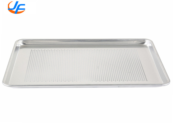 RK Bakeware China-16 Gauge Draht in Rim Aluminiumblech-Pfanne mit Fuß Kühlregal / Pan-Gitter