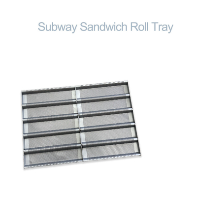 Rk Bakeware China Foodservice Custom Glas Aluminium Subway Sub Roll Sandwich-Tray