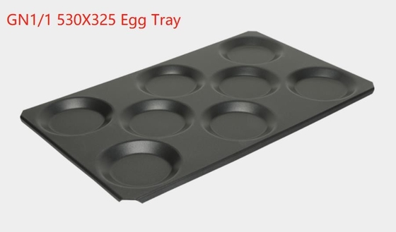 RK Bakeware China Rational Combi Oven Nutzung GN1/1 Aluminium Gastronorm Ei Backflasche Pfanne Nonstick