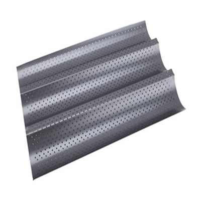RK Bakeware China Foodservice NSF Full Size 16 Gauge 5 Row Nonstick Aluminium Baguette Brotbacken