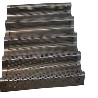 RK Bakeware China Foodservice NSF Nonstick 6 Reihen Baguette-Tray Brot-Bäck-Tray Französisch Brot-Schimmel