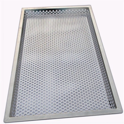 RK Bakeware China Foodservice NSF Custom 4 Side Perforated 304 Edelstahl Trockenbecher