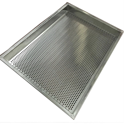 RK Bakeware China Foodservice NSF Custom 4 Side Perforated 304 Edelstahl Trockenbecher