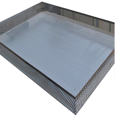 RK Bakeware China Foodservice NSF Custom 4 Side Perforated 304 Edelstahl Trockenbecher