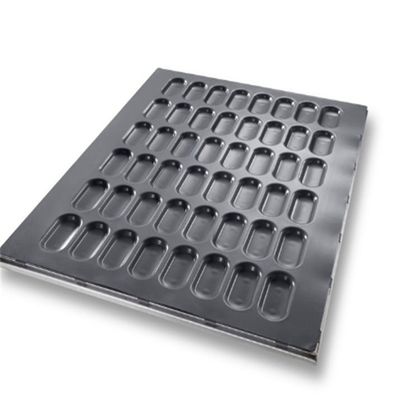 RK Bakeware China Foodservice NSF Hoagie Bun Pan /Slider Bun Pan /Quadratische Ciabatta Roll Backplatte