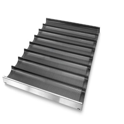 RK Bakeware China Foodservice NSF Durashield Beschichtung 16 Kanal Industrielle Baguette Backflasche