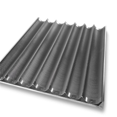 RK Bakeware China Foodservice NSF Durashield Beschichtung 16 Kanal Industrielle Baguette Backflasche