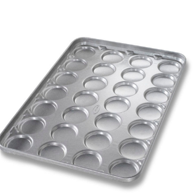 RK Bakeware China Foodservice NSF Durashield-Beschichtung Hamburger-Pannen Backtablett mit strukturellen Rippen