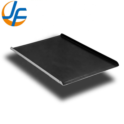 RK Bakeware China Foodservice NSF 4 Seiten und 3 Seiten Aluminium Flat Plain Baking Tray Blechpfanne