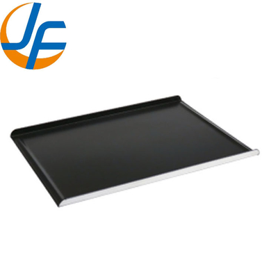 RK Bakeware China Foodservice NSF 4 Seiten und 3 Seiten Aluminium Flat Plain Baking Tray Blechpfanne