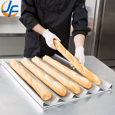 RK Bakeware China Foodservice NSF 10 Schlitze Glasur Aluminium Baguette Backflasche