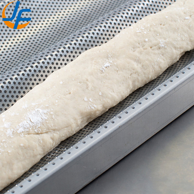 RK Bakeware China Foodservice NSF 10 Schlitze Glasur Aluminium Baguette Backflasche