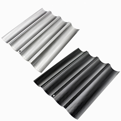 RK Bakeware China Foodservice NSF Aluminiumschmiere Fleischbrötchenpfanne Baguette Backflasche