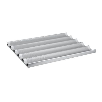 Rk Bakeware China Aluminium 5 Loaf Baguette Tray / Französisch Brotpfanne