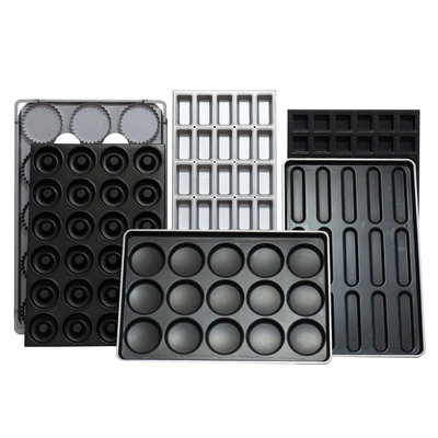 Rk Bakeware China-1200*800 Aluminium-Baguette Backflasche Nonstick für Mecatherm Baguette Linie