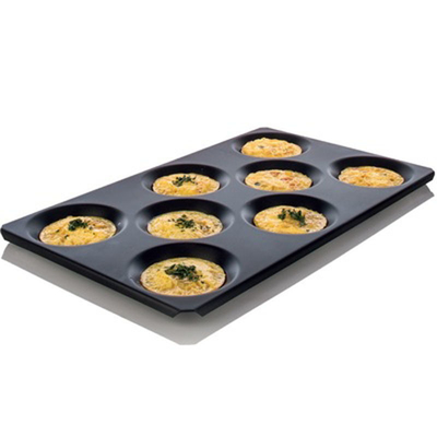 Rk Bakeware China-Rational Combi Oven Gastronorm Gn1/1 Aluminium-Burger-Tray ohne Stick