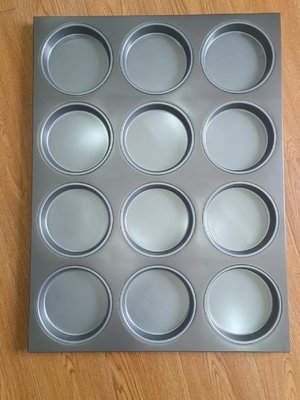 RK Bakeware China Foodservice NSF Aluminium-Hard-Anodisierte Jacke Pizza-Backplatte für die industrielle Bäckerei