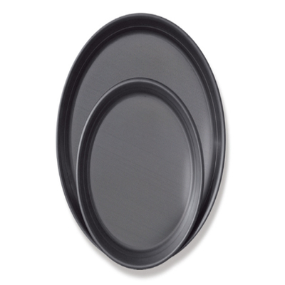 RK Bakeware China Foodservice NSF Aluminium-Hard-Anodisierte Jacke Pizza-Backplatte für die industrielle Bäckerei