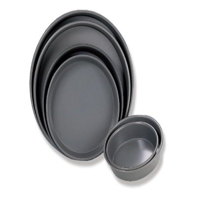 RK Bakeware China Foodservice NSF Aluminium-Hard-Anodisierte Jacke Pizza-Backplatte für die industrielle Bäckerei